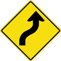 double curve sign