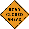 road closed ahead